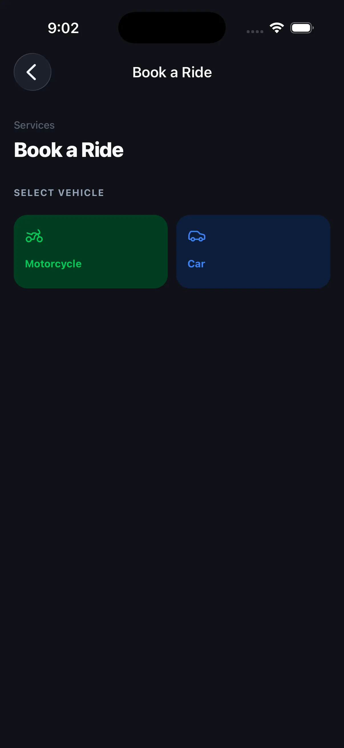 Rider order details